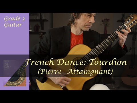 Pierre Attaingnant: Tourdion (Guitar)