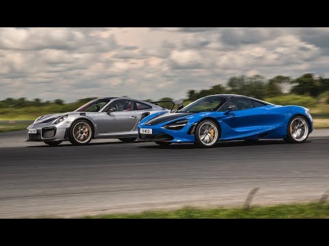 Drag Race : Porsche 911 GT2 RS VS McLaren 720S
