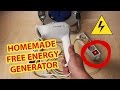 free energy generator homemade 220v