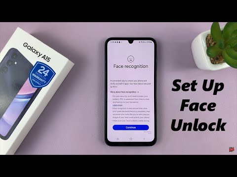 How To Set Up Face Unlock On Samsung Galaxy A15