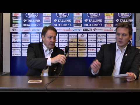 15.11.2012 Blues - Kärpät | Lehdistötilaisuus