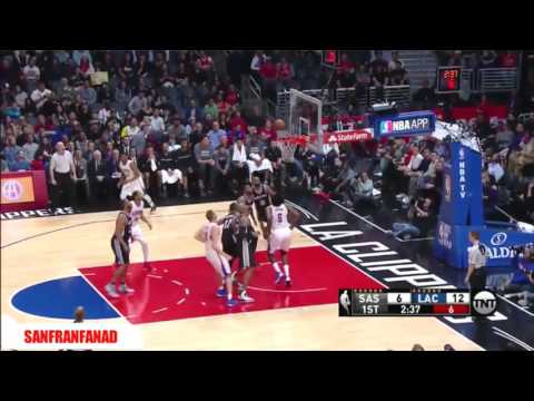 Jamal Crawford vs Spurs (2016/02/18) - 19 Pts, 6 Assists!