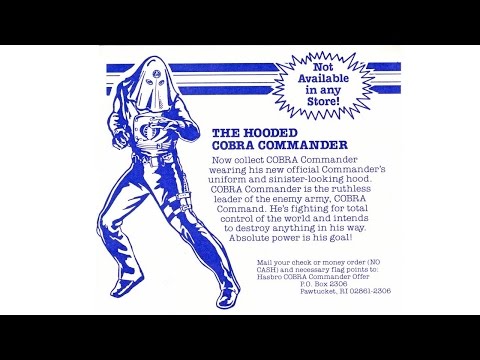 1984 "Hooded" Cobra Commander Mail-Away G.I. Joe review