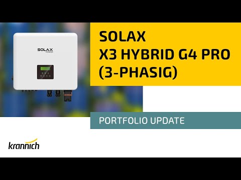 Der SolaX X3 G4 Pro Hybridwechselrichter