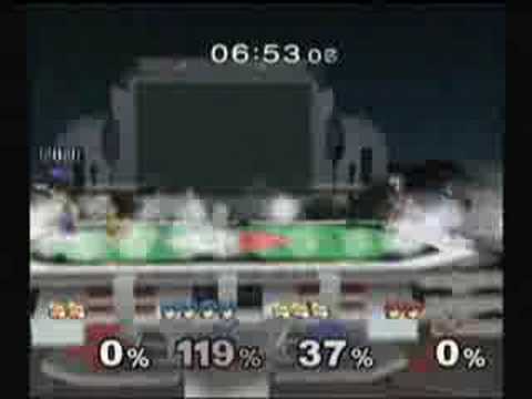 Aesir (Fox) & PoF (Marth) [Red] vs. Mike$ (Fox) & Spawn (Marth) [Blue] 2