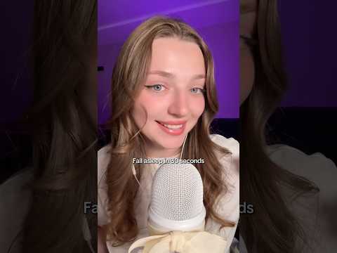 Fall asleep in 30 seconds #asmr #asmrsounds #asmrrelax #asmrtingles #asmrsleep #relax #tingles