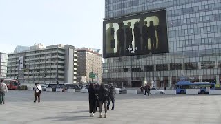 BTS 컴백 공연 D-7...광화문광장 벌써 '들썩' / YTN