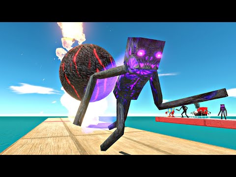 Creppy Monsters Escapes Fireball - Animal Revolt Battle Simulator