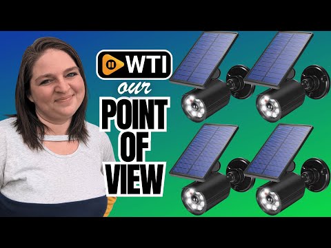 Solar Lights Motion Sensor - WTI product video review
