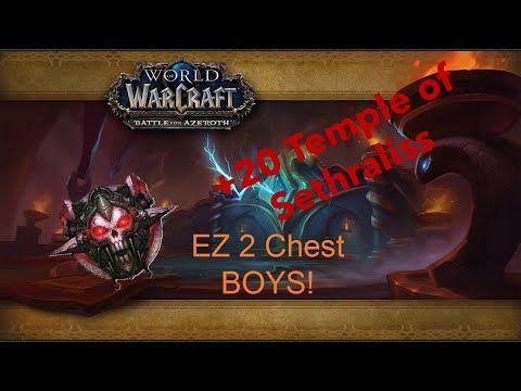 2CHEST! +20 Temple of Sethraliss- Fortified, Bolstering, Grevious (Blood DK POV)