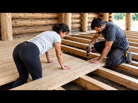 Man Builds a Massive Log Cabin by Hand in 7 Years | Start to Finish by @nikrijavec47​