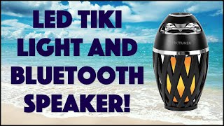 TikiTunes Bluetooth Speaker and LED Torch Light -- REVIEW
