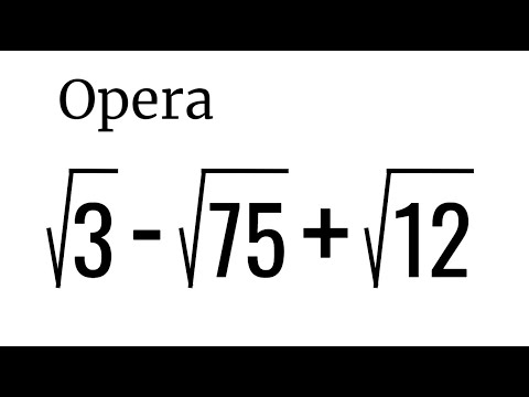 HOW TO ADD AND SUBTRACT SQUARE ROOTS WITH DIFFERENT RADICANTS (apparently) Basic Mathematics