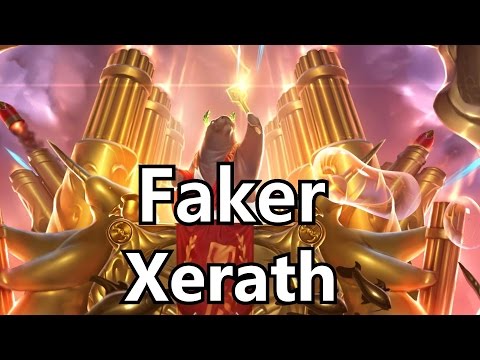 Faker plays Xerath in URF - Full Game