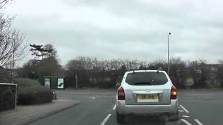 preview picture of video 'Driving Along Hurst Lane, Blackpole Road & Brickfields Road, Worcester, England 13th April 2013'