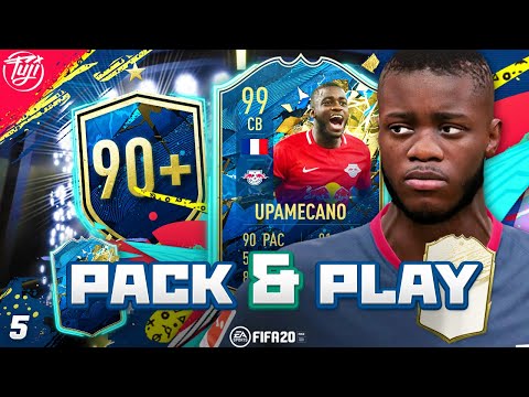 FREE PACKS!!! 90+ TOTS!!! PACK & PLAY ULTIMATE RTG #5 - FIFA 20 Ultimate Team
