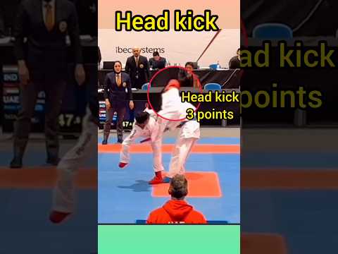 Fighting skills || head kick || #shorts #martialarts #viral