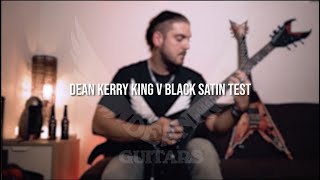 Video thumbnail for Guitar test | Dean Kerry King V Black Satin - Por Cristian Juárez by Zentralmedia