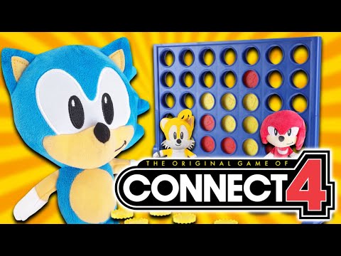 Sonic Plays Connect 4! - SSC Plush