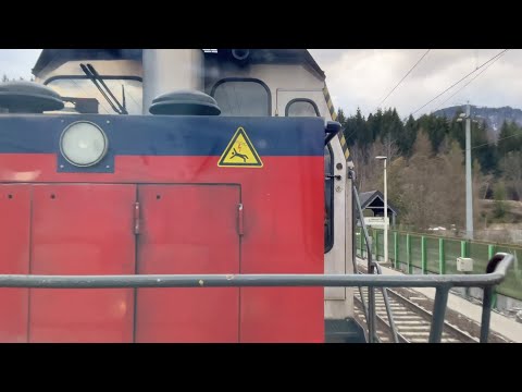 Führerstandsmitfahrt Knittelfeld🇦🇹 - Tarvisio - Boscoverde🇮🇹 Teil 2  am Fr. 08.04.2022