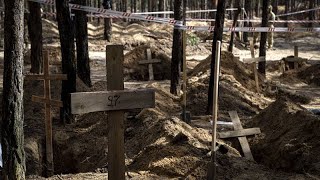 Luftwaffe: mindestens 440 Leichen im befreiten Izyum gefunden