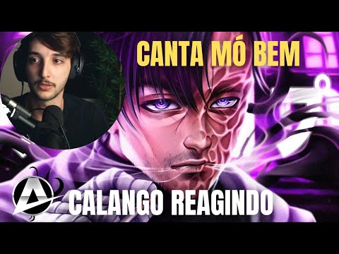 CALANGO REAGINDO a "♪ Cesar/Kaiser | Angel of The Night | AniRap (@WB)"