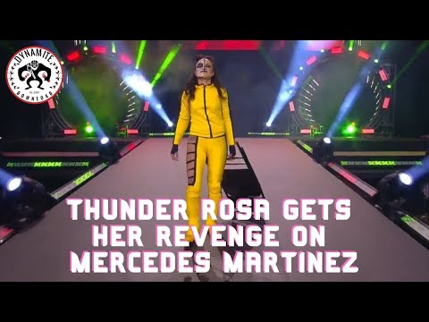 Thunder Rosa Gets Her Revenge On Mercedes Martinez | AEW Dynamite 2/16/22