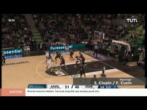 Basketball Champions League : Asvel Vs Usak (83-69)