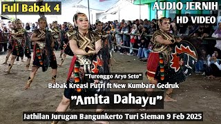 Download lagu Amita Dahayu Full Babak 4 Jathilan Putri Turonggo Aryo Seto Jurugan Bangunkerto Turi Sleman TERBARU! mp3