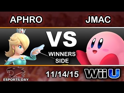 eSports Day – Aphro (Rosalina) Vs. JMAC (Kirby) Winners Side - Smash Wii U