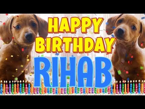 Happy Birthday Rihab! ( Funny Talking Dogs ) What Is Free On My Birthday