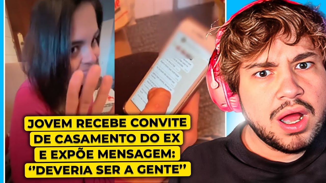 ELE CONVIDOU A EX PRO SEU CASAMENTO E AINDA FALOU QUE A AMAVA! 😱