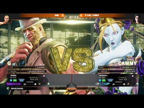FINAL DA LIGA KOMBAT KLUB DE STREET FIGHTER V - TP TEAM Stunner vs Dark