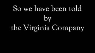 Pocahontas: Virginia Company Lyrics