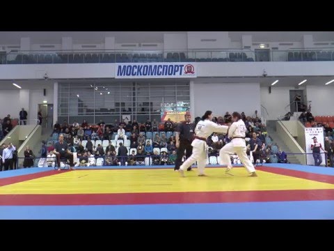 Иванова Елизавета - Якимова Дарья. Чемпионат Москвы 2016 по киокушинкай