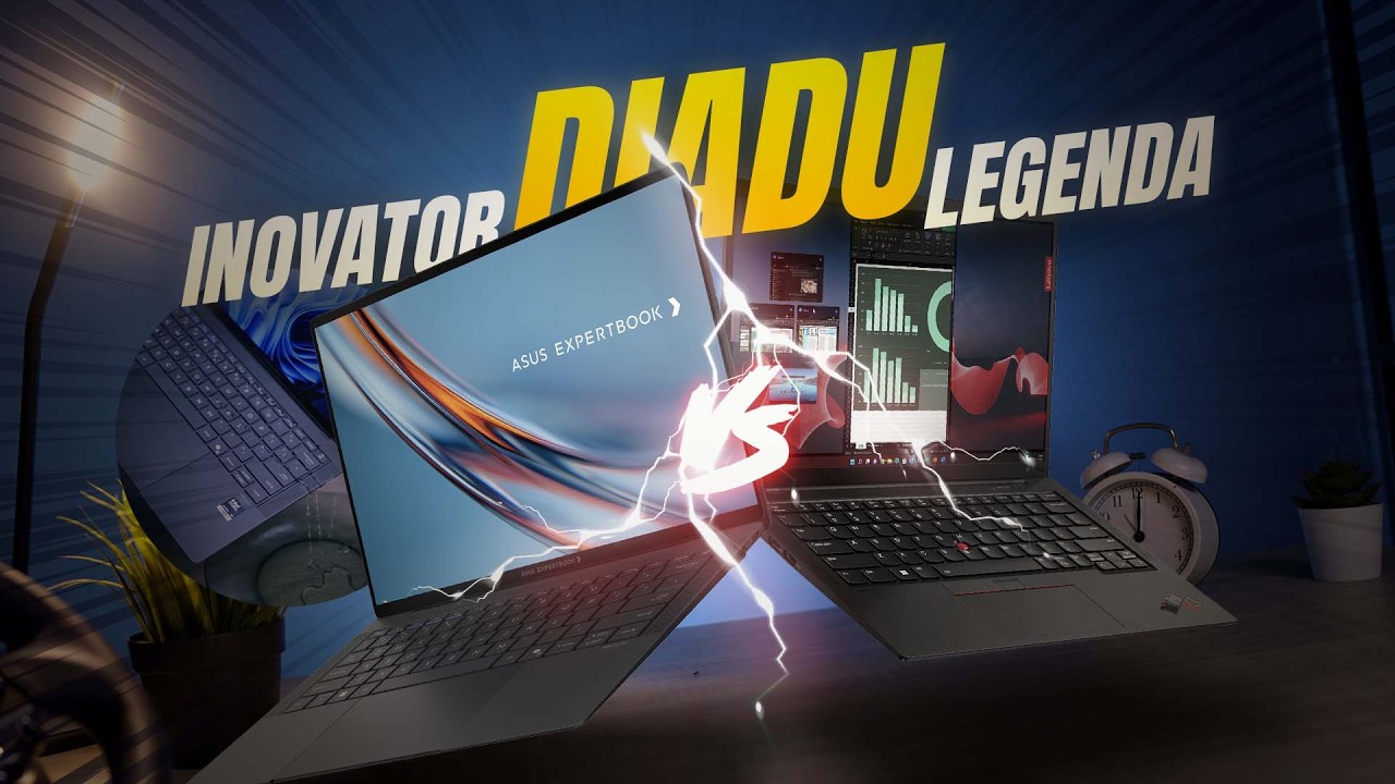 #DIADU!!! Komparasi Lenovo ThinkPad vs ASUS Expertbook! Siapa Pemenangnya?