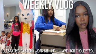 WEEKLY VLOG | I HAVE HIGH CHOLESTROL + CELEBRATING EASTER + WORK WITH ME + MOM DUTIES