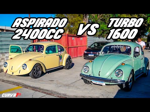 THE ASPIRATED BEETLE WAS CHALLENGED BY THE TURBO CANNON BEETLE!!
