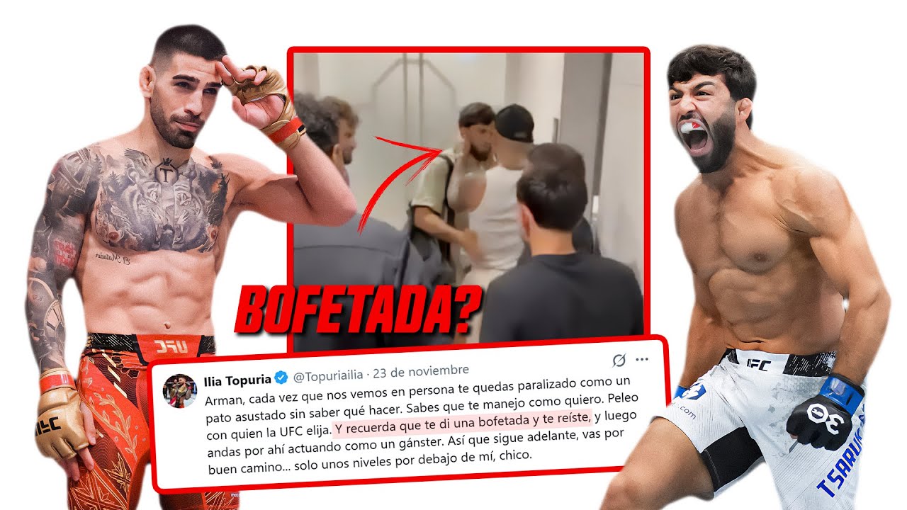 Ilia Topuria CREA BEEF con Arman Tsarukyan!!!