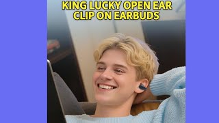 KING LUCKY OPEN EAR CLIP ON EARBUDS I155