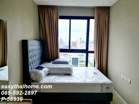 P-56939 คอนโดให้เช่า Quinn Condo Ratchada ใกล้ MRT สุทธิสาร | เฟอร์บิวท์อินครบ+เครื่องซักผ้า Line@easythaihome 085-592-2897 – รูปที่ 2