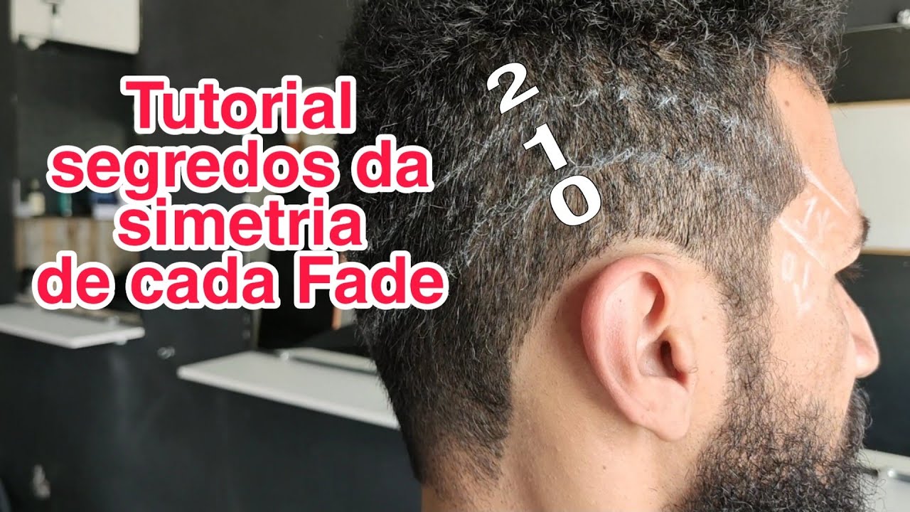 Diferença de cada Corte Degradê (Low, Mid e High Fade) Barbeiro Barbosa