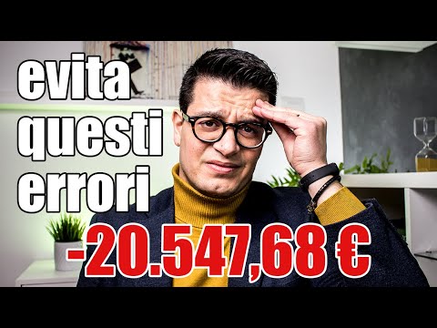 5 errori quando fai un MUTUO che ti fanno perdere soldi (e come evitarli)
