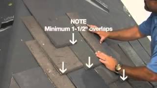 A B  Edward  DaVinci Roofscapes Slate and Shake Installation Video