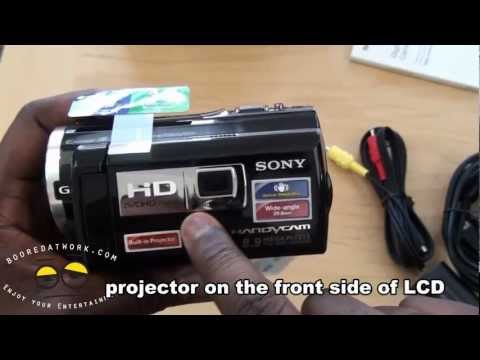 Sony Handycam with Projector HDR-PJ260V Unboxing & First Impressions