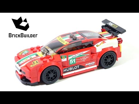 Vidéo LEGO Speed Champions 75908 : Ferrari 458 Italia GT2
