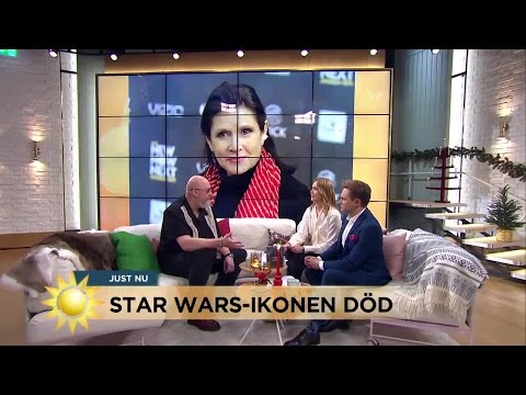Ronny om Star Wars-ikonens död: "Det känns jäkligt tråkigt" - Nyhetsmorgon (TV4)