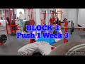 DVTV: Block 3 Push 1 Wk 3