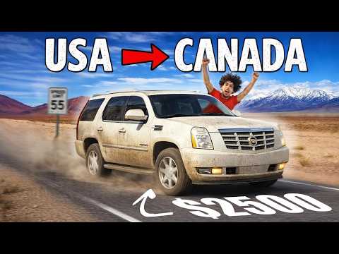 I Drove a $2,500 Escalade 1,000 Miles to Canada