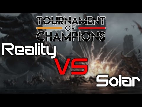 Team Gravity's Fight Night (Tournament of Champions) - Reality vs Solar  - [TvZ]